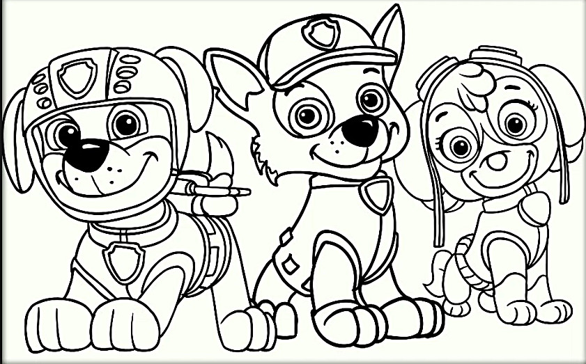 Free Paw Patrol Coloring Pages
 Paw Patrol coloring pages Coloring Page