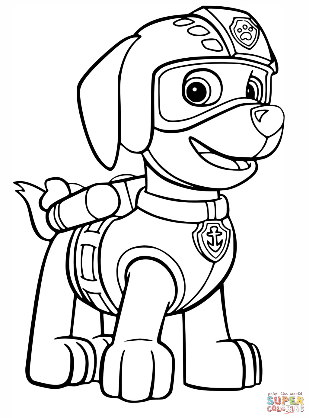 Free Paw Patrol Coloring Pages
 Paw Patrol Free Colouring Pages