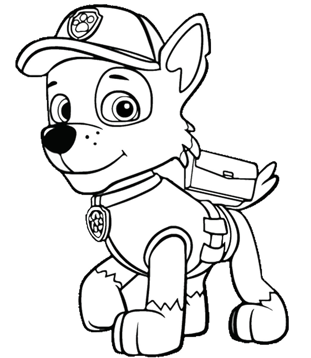 Free Paw Patrol Coloring Pages
 Top 10 PAW Patrol Coloring Pages 2017