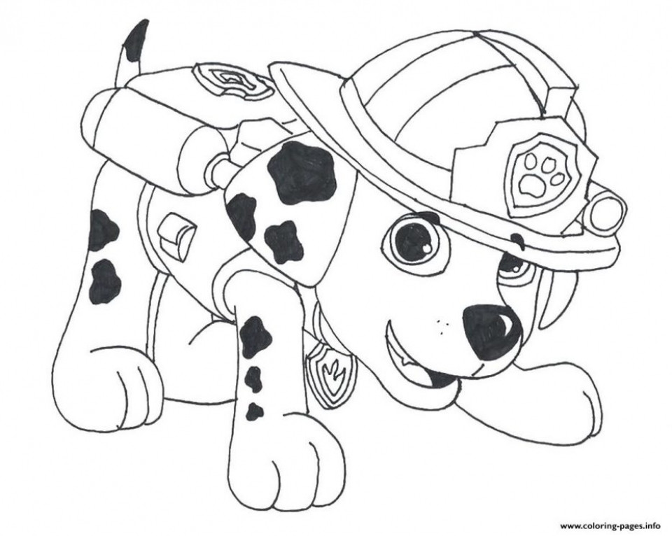 Free Preschool Coloring Pages
 Get This Paw Patrol Preschool Coloring Pages to Print