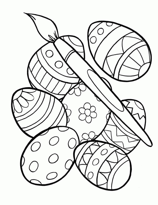 Free Preschool Coloring Sheets Easter
 Preschool Easter Coloring Pages Coloring Home