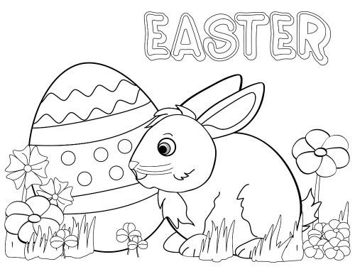 Free Preschool Coloring Sheets Easter
 Preschool Easter Worksheets