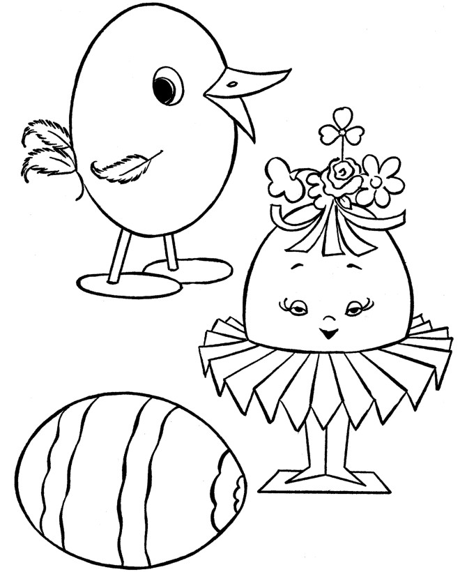 Free Preschool Coloring Sheets Easter
 Easter Coloring Pages Preschool Easter Coloring Pages