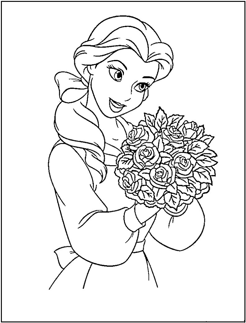 Free Princess Coloring Pages
 Free And Printable Coloring Pages