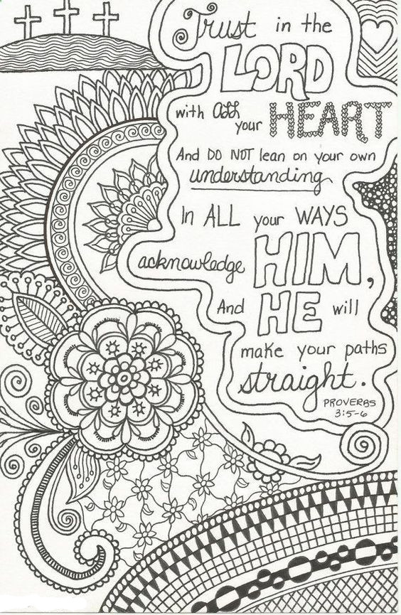 Free Printable Bible Coloring Pages With Scriptures
 Free Printable Christian Coloring Pages for Kids Best