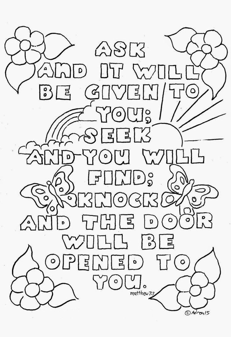 Free Printable Bible Coloring Pages With Scriptures
 Top 10 Free Printable Bible Verse Coloring Pages line