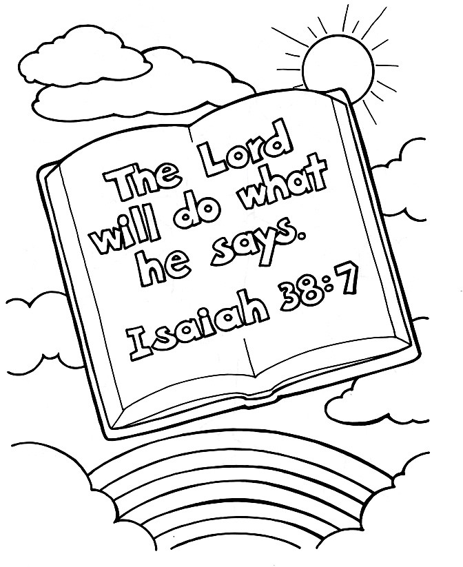 Free Printable Bible Coloring Pages With Scriptures
 Free Printable Christian Coloring Pages for Kids Best