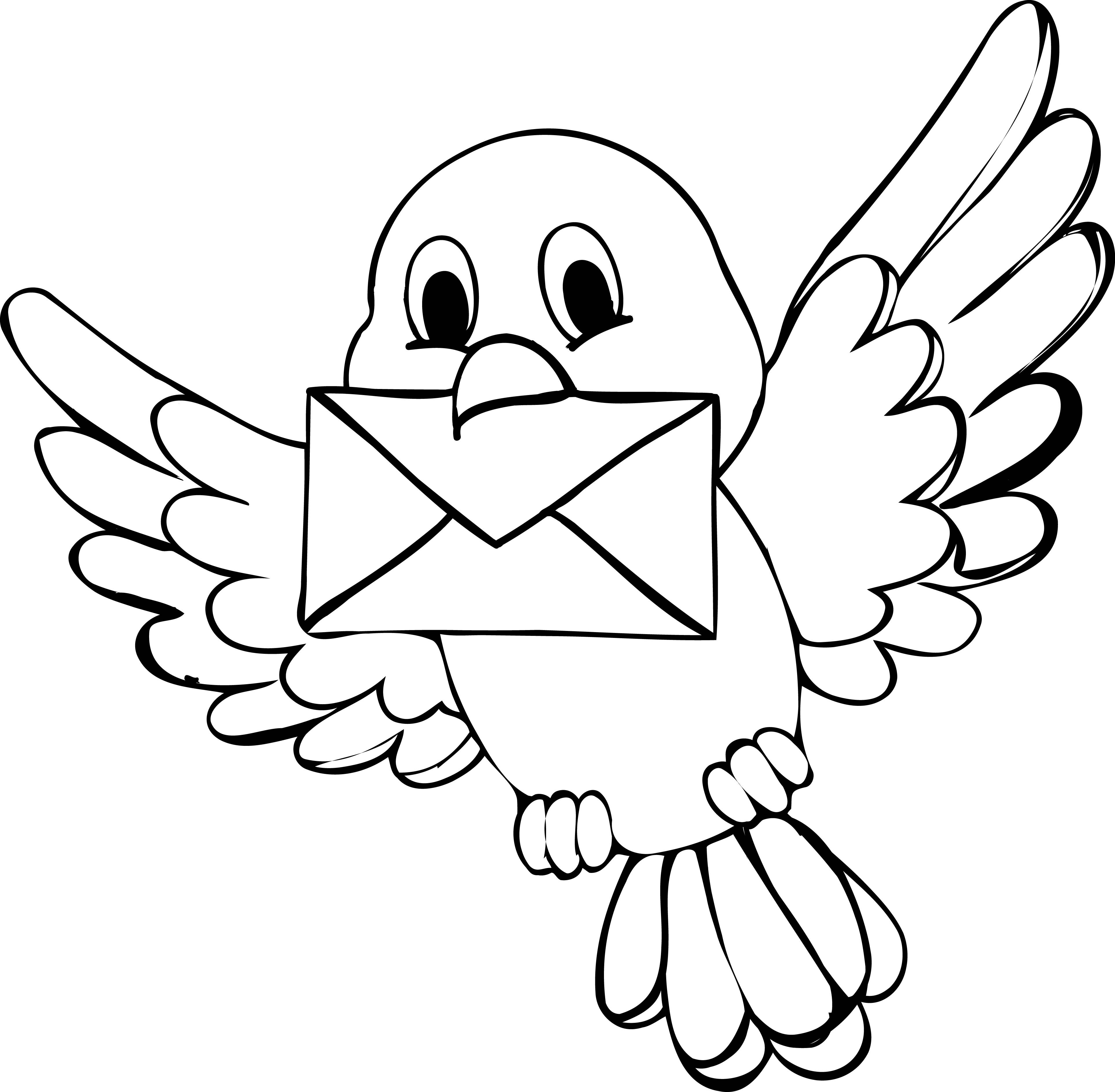 Free Printable Bird Coloring Pages
 Cute Birds Coloring Pages