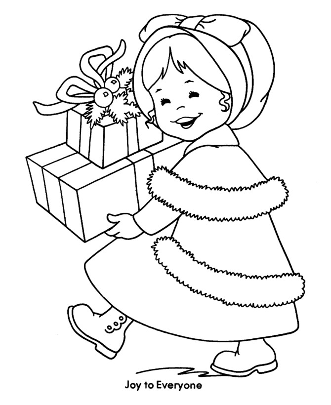 Free Printable Christmas Coloring Sheets For Girls
 Christmas Coloring Pages For Girls