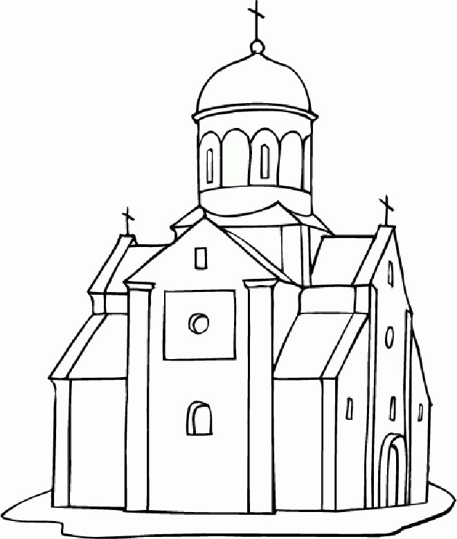 Free Printable Coloring Pages For Children'S Church
 Preschool Church Coloring Pages Coloring Home