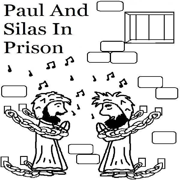 Free Printable Coloring Pages Of Paul And Silas
 Paul And Silas Coloring Page AZ Coloring Pages