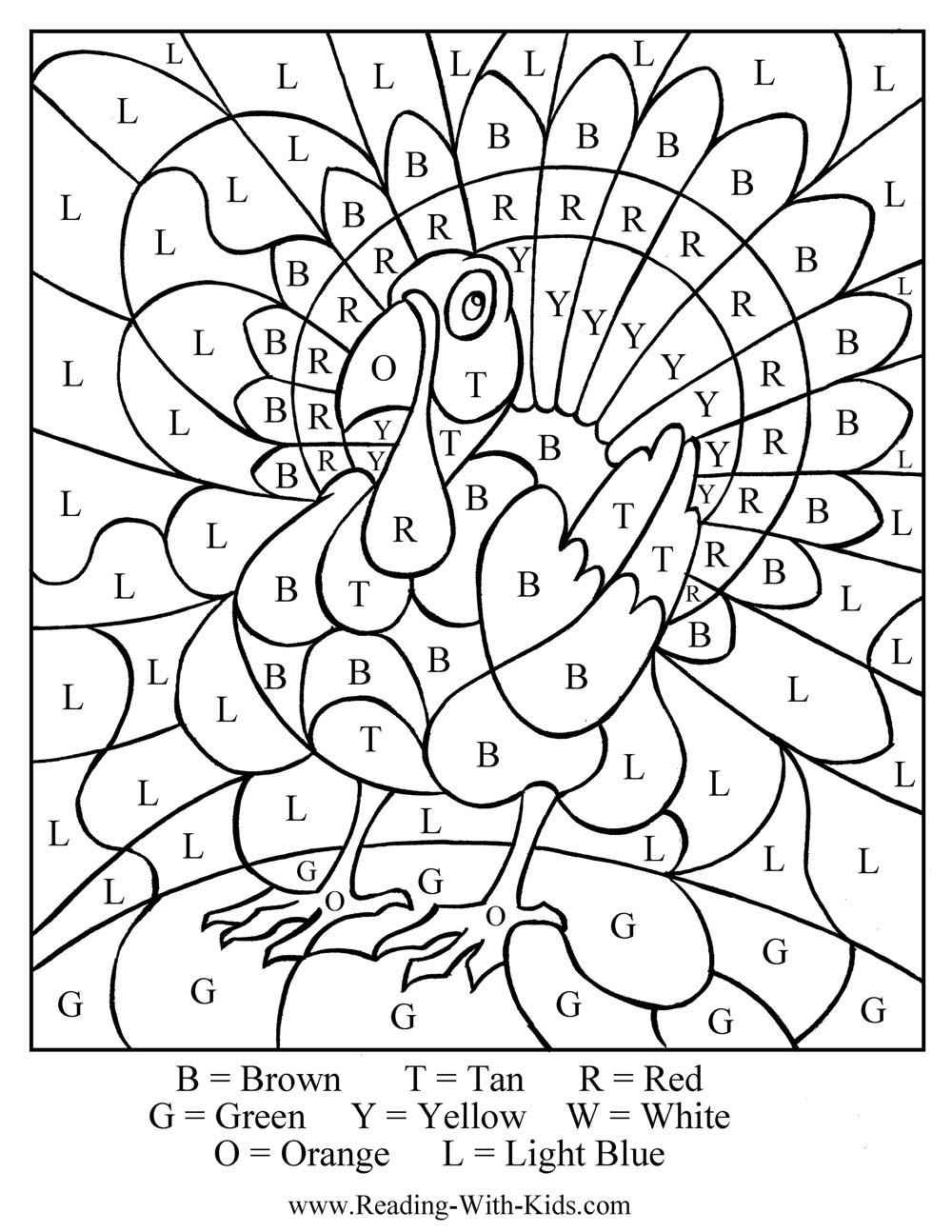 Free Printable Coloring Pages Turkey
 Free Thanksgiving Coloring Pages & Games Printables