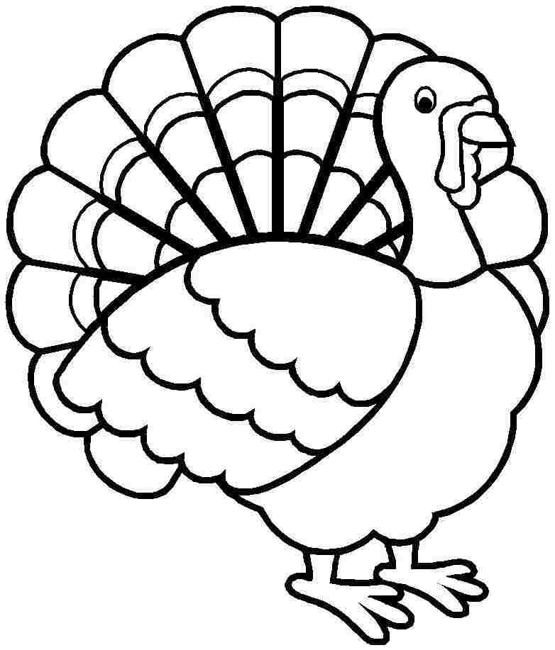 Free Printable Coloring Pages Turkey
 Free Printable Thanksgiving Turkey Coloring Pages – Happy