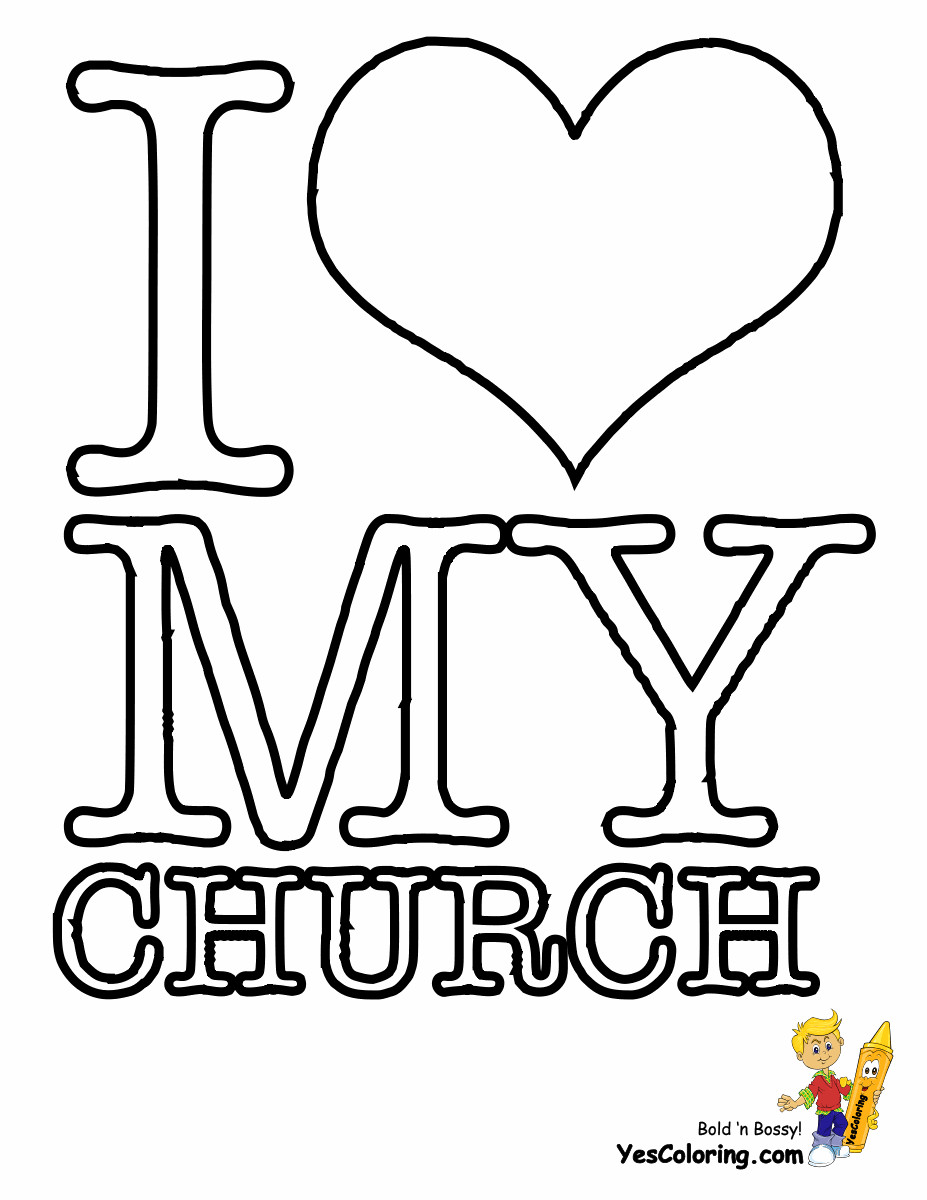 Free Printable Coloring Sheets For Church
 Fight Faith Bible Coloring Jesus Free