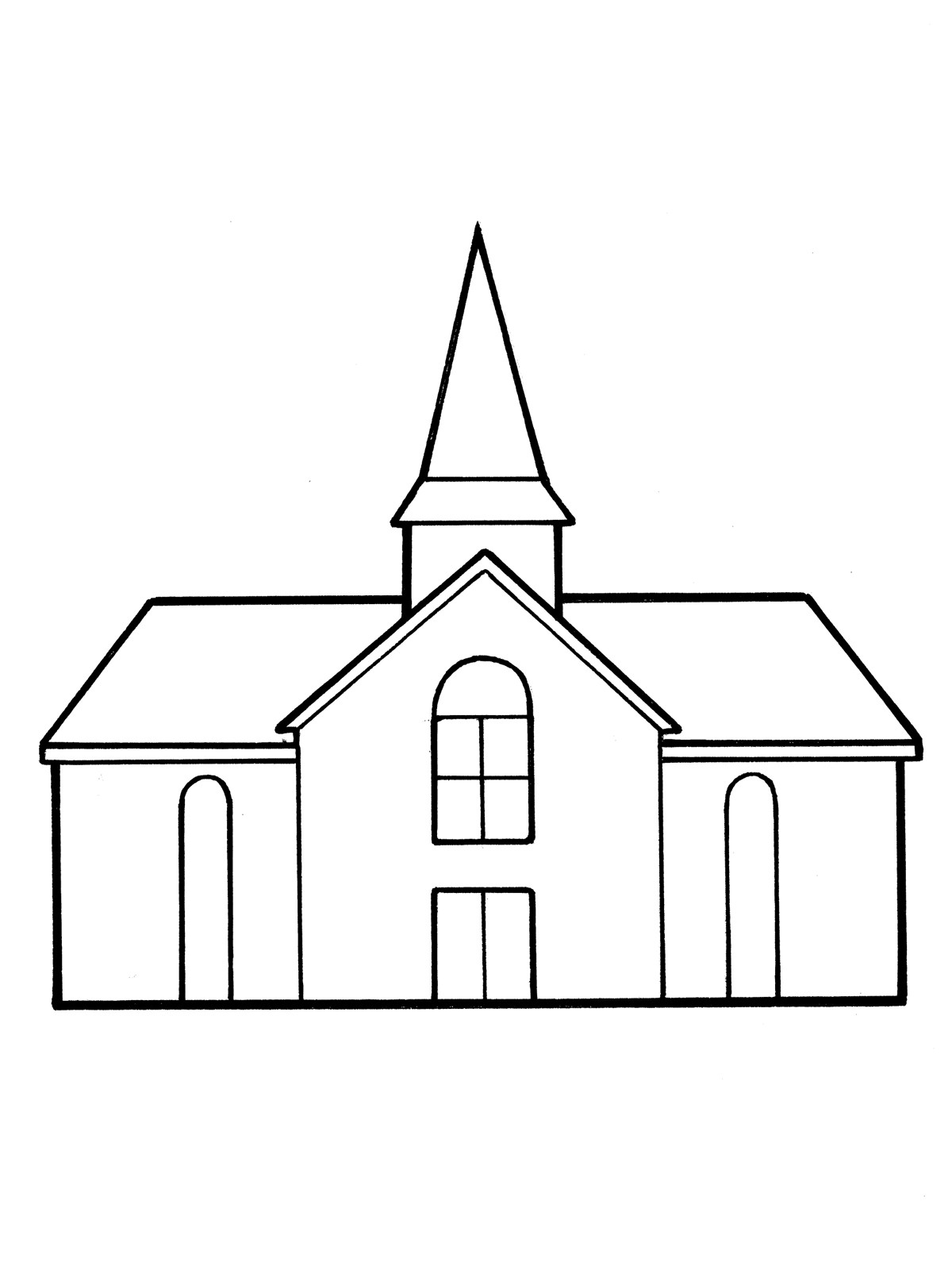 Free Printable Coloring Sheets For Church
 Printable church coloring pages for kids ColoringStar
