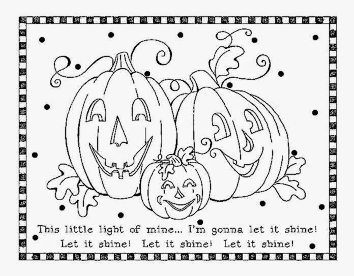 Free Printable Coloring Sheets For October
 October Coloring Sheets