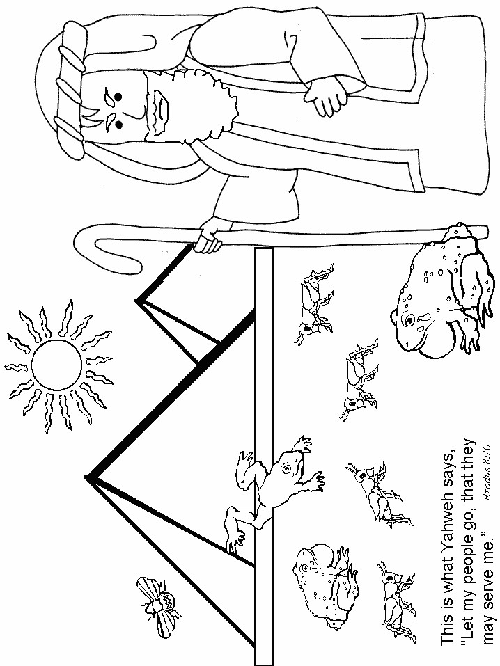 Free Printable Coloring Sheets For The 10 Plagues
 10 Plagues Coloring Pages Coloring Home