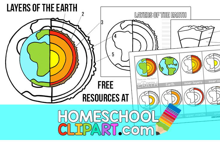 Free Printable Coloring Sheets Of The Earth'S Geologic Layers
 Free Layers of the Earth Worksheets The Crafty Classroom