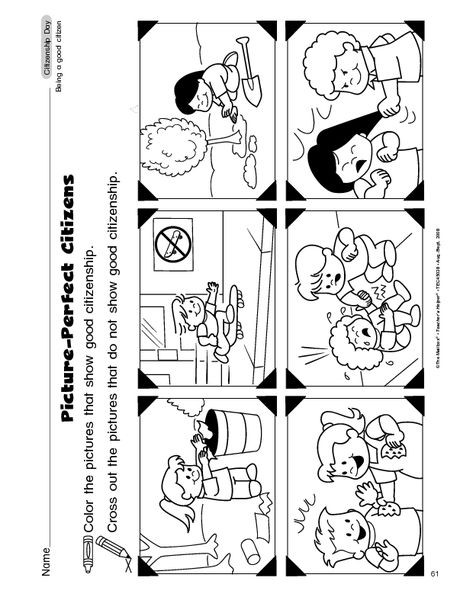 Best ideas about Free Printable Coloring Sheets On Being A Good Citizen
. Save or Pin 28 best images about Social Stu s Citizenship on Now.