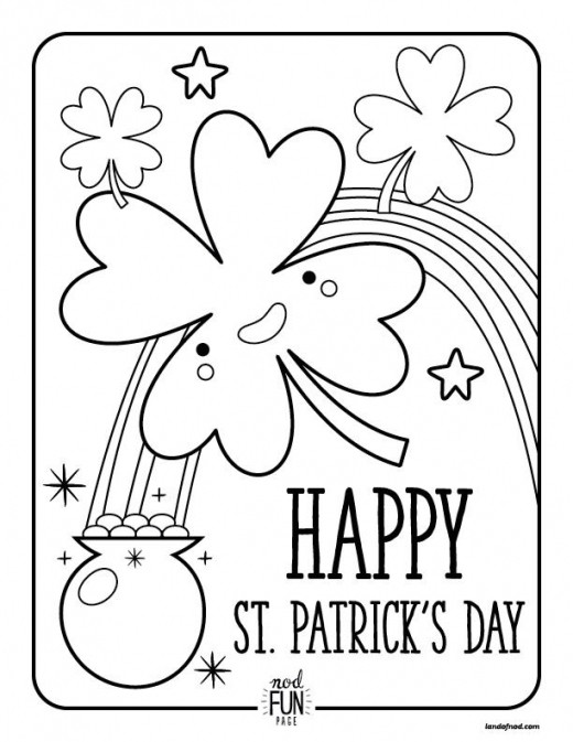 Free Printable Coloring Sheets On St. Patrick'S Day
 Saint Patrick S Day Coloring Pages Catholic Coloring Pages
