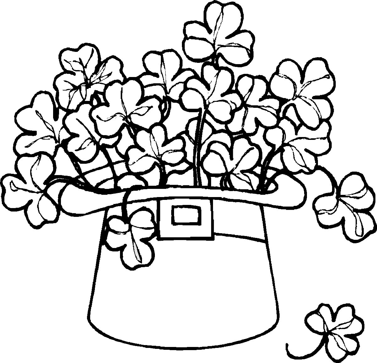 Free Printable Coloring Sheets On St. Patrick'S Day
 St Patrick s Day Coloring Pages for childrens printable