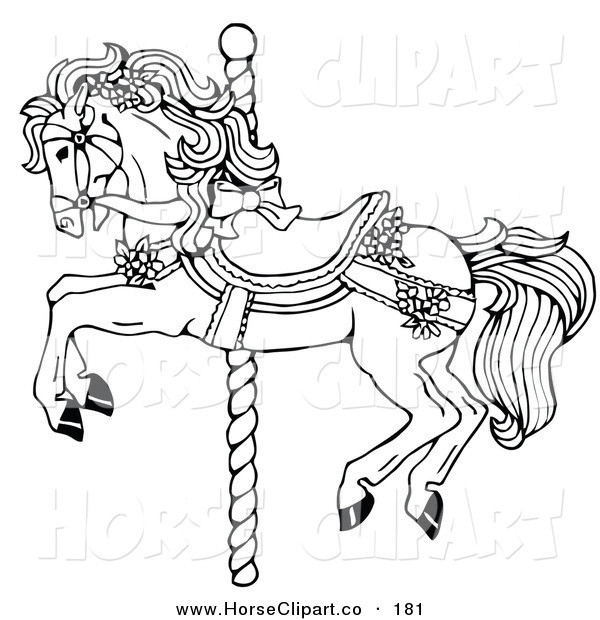 Free Printable Coloring Sheets Round
 Merry Go Round Free Colouring Pages