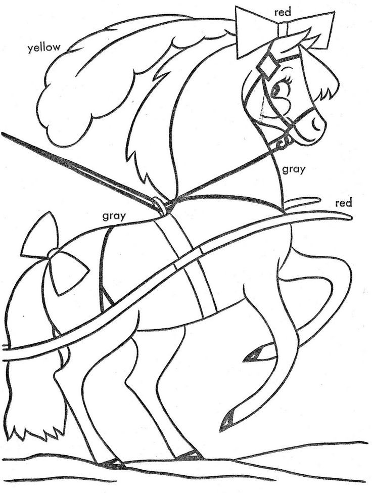 Free Printable Coloring Sheets Round
 Merry Go Round Coloring Book