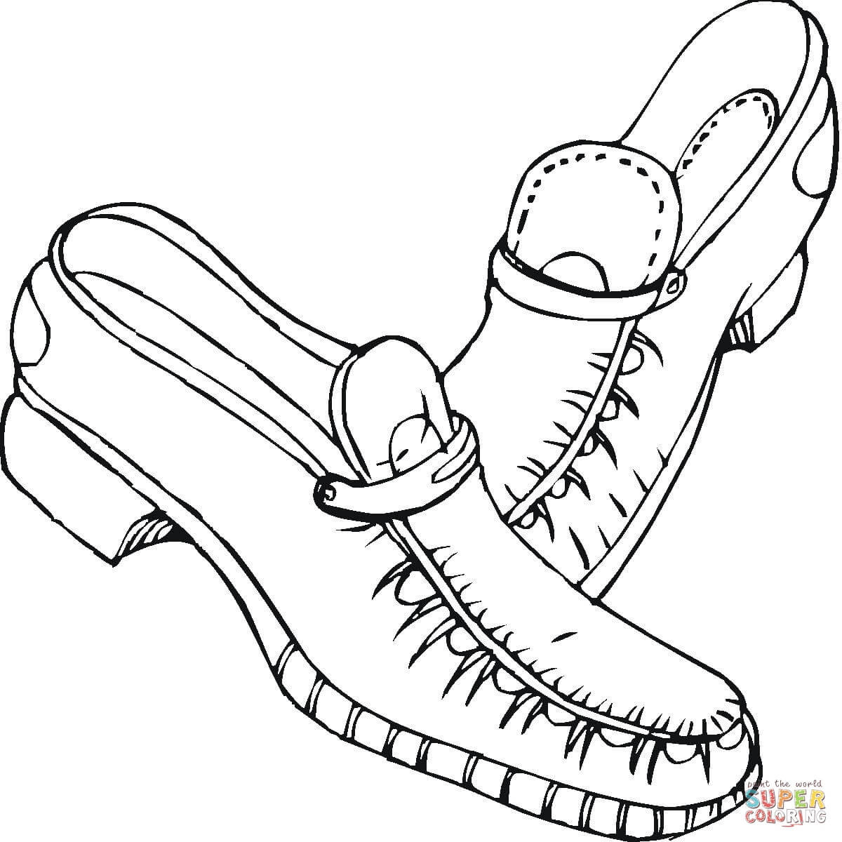 Best ideas about Free Printable Coloring Sheets Shoes
. Save or Pin Shoes coloring page Now.