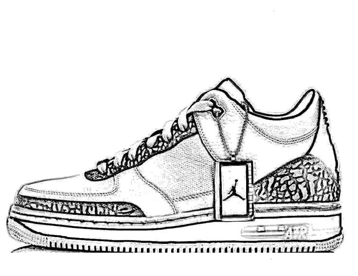 Best ideas about Free Printable Coloring Sheets Shoes
. Save or Pin Jordan Shoes Coloring Pages Now.