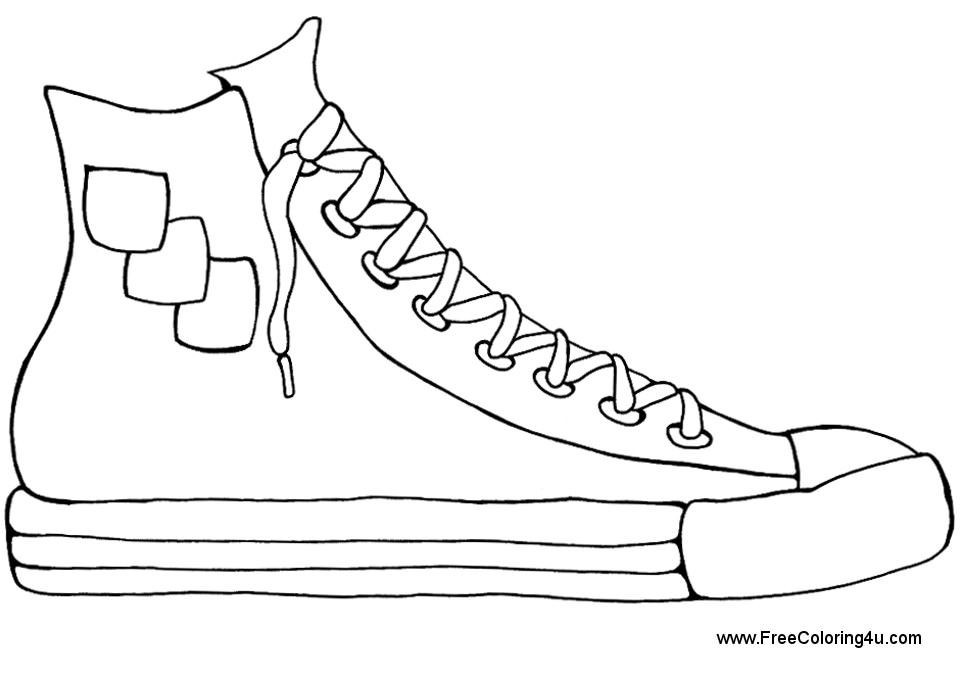 Best ideas about Free Printable Coloring Sheets Shoes
. Save or Pin Coloring Pages Shoes Printable Coloring Home Now.