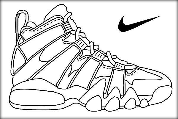 Best ideas about Free Printable Coloring Sheets Shoes
. Save or Pin Basketball Jordan Shoe Coloring Pages Color Zini Now.