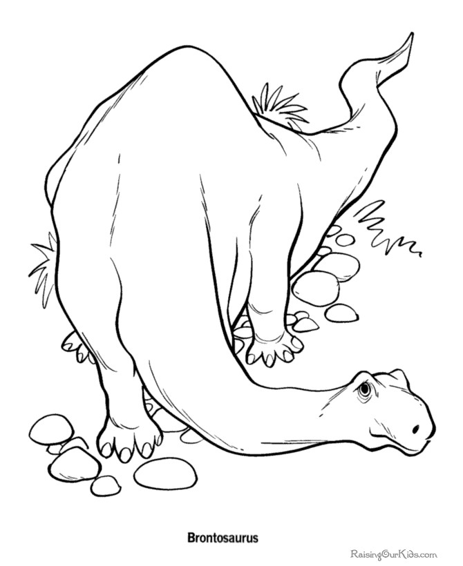 Free Printable Dinosaur Coloring Pages
 Dinosaur Coloring Pages Kids Coloring Home