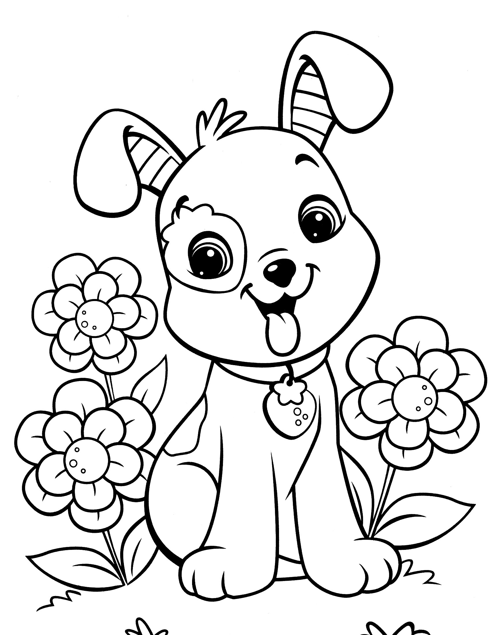 Free Printable Dog Coloring Pages
 Puppy Coloring Pages Best Coloring Pages For Kids