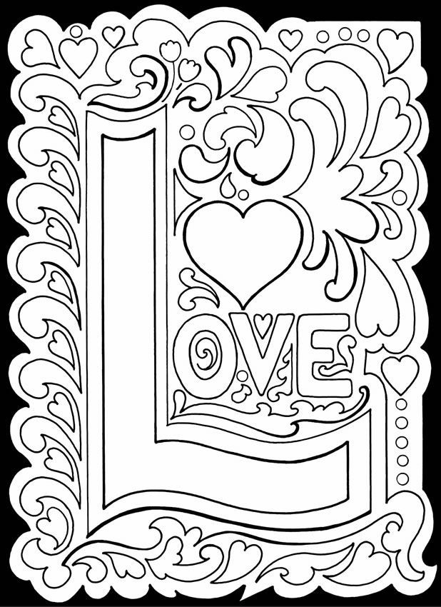 Free Printable I Love You Coloring Pages For Adults
 Wel e to Dover Publications Coloring pages