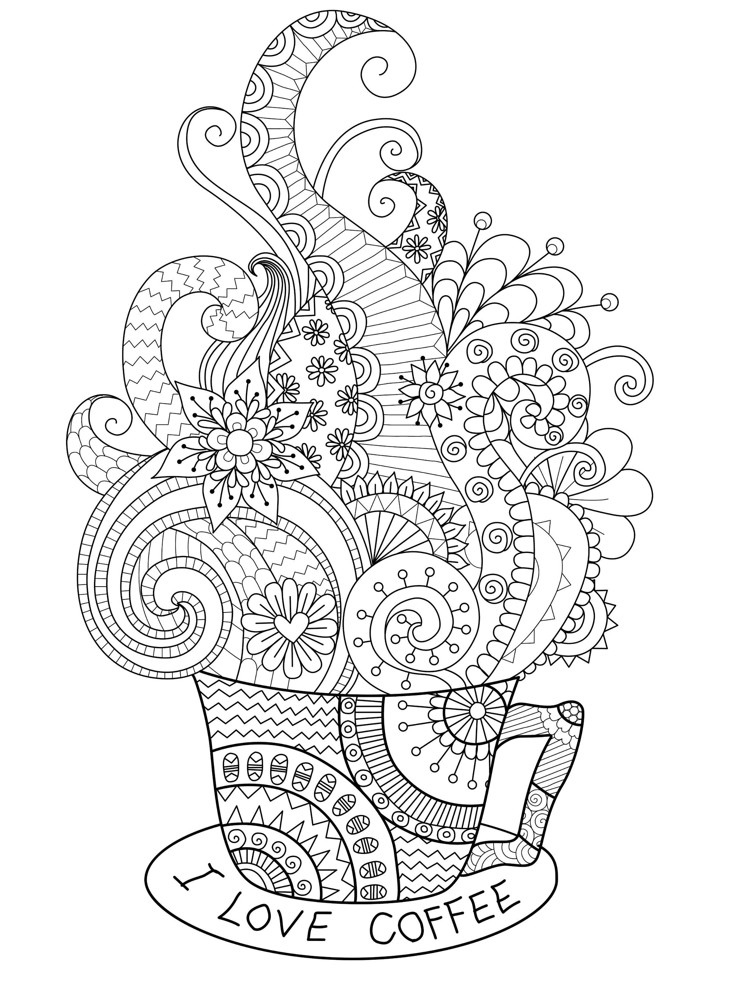 Free Printable Love Coloring Pages For Adults
 20 Gorgeous Free Printable Adult Coloring Pages Page 10
