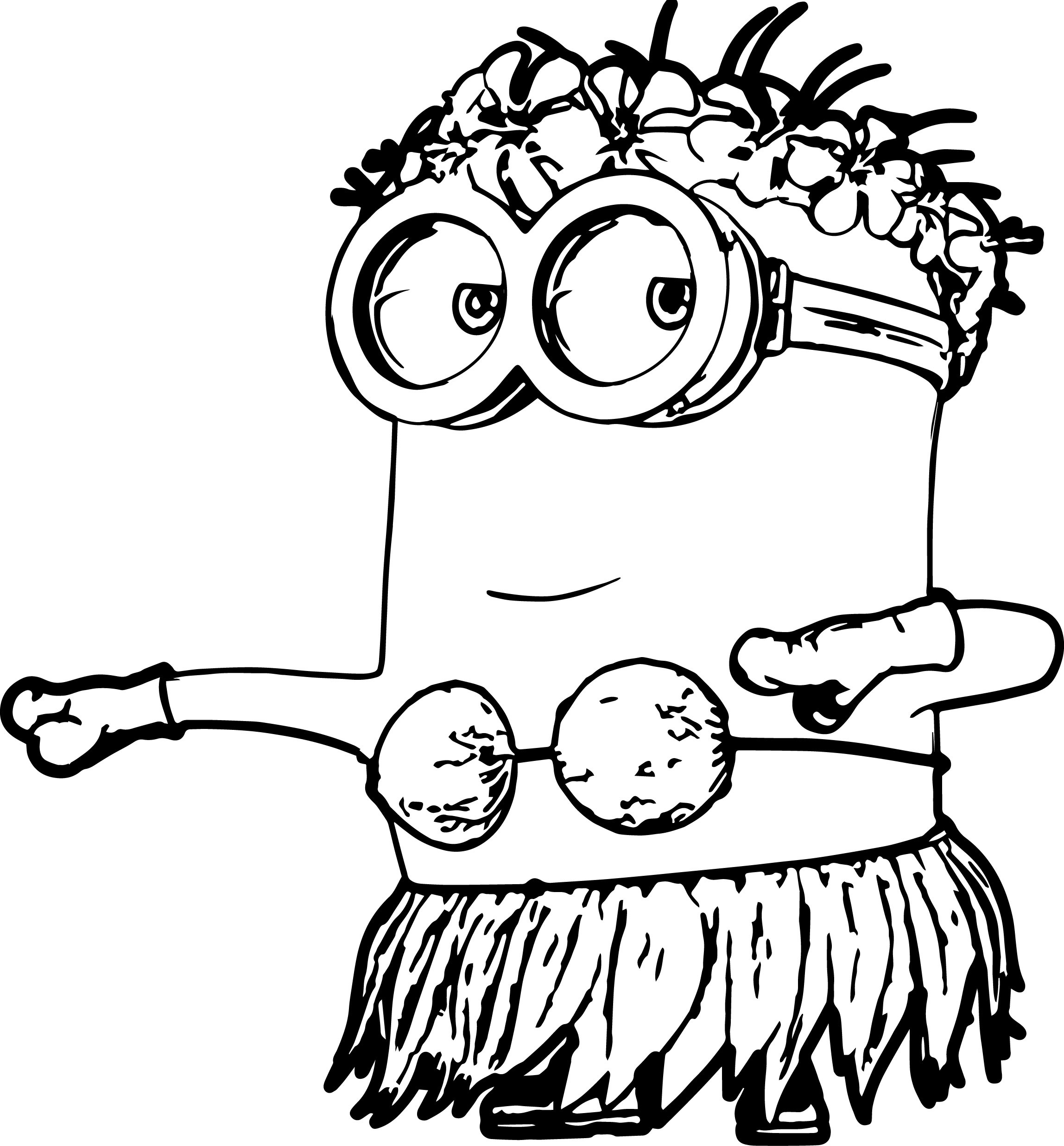 Free Printable Minions Coloring Pages
 Minion Coloring Pages Best Coloring Pages For Kids