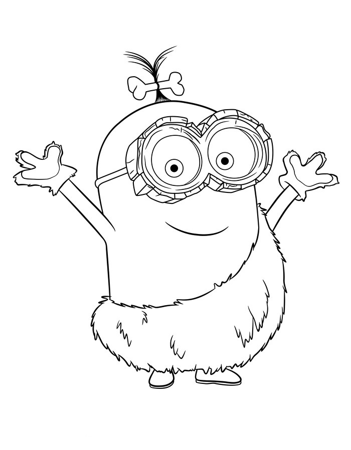 Free Printable Minions Coloring Pages
 Minion Coloring Pages Best Coloring Pages For Kids