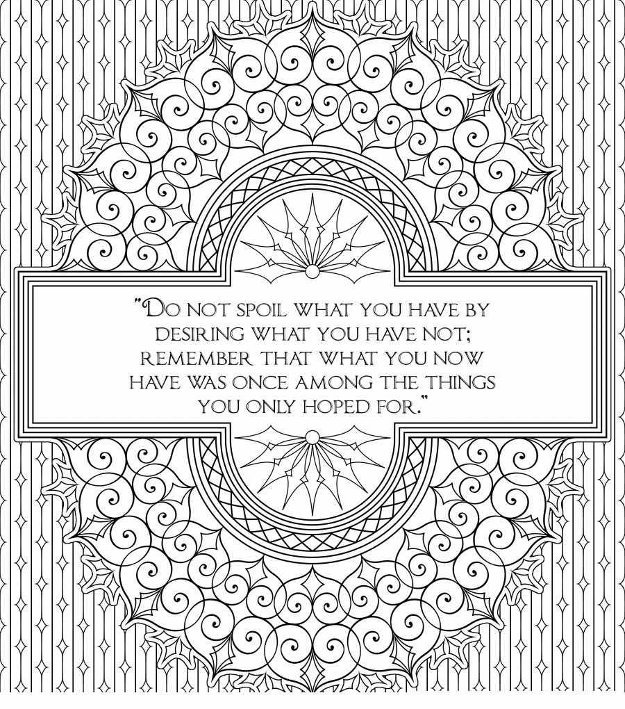 Free Printable Quote Coloring Pages For Adults
 20 Printable Adult Coloring Pages Quotes Selection FREE