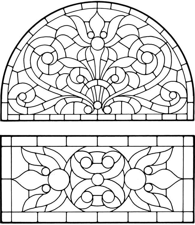 Free Printable Stained Glass Coloring Pages For Adults
 Stained Glass Window Coloring Pages Coloring Home