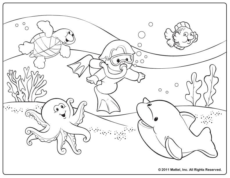 Free Printable Summer Coloring Pages
 Summer Coloring Pages Printables Coloring Home