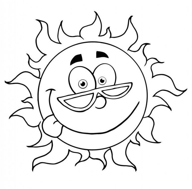 Free Printable Summer Coloring Pages
 Free Summer Coloring Pages Printable