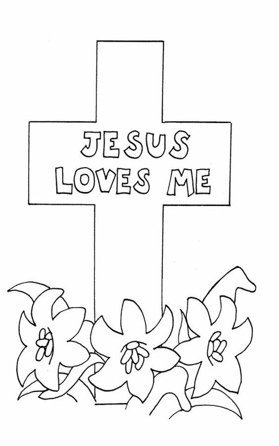 Free Printable Sunday School Coloring Pages
 Easter Bible Coloring Pages