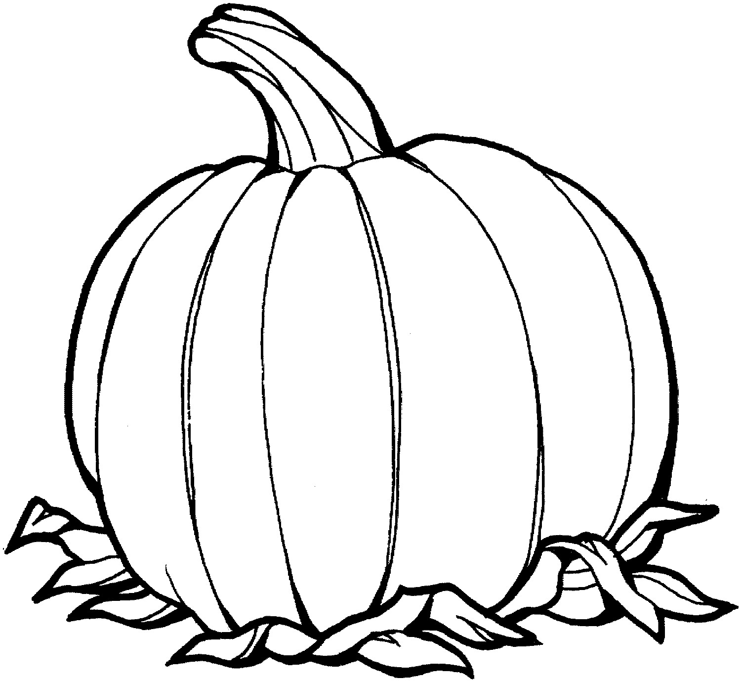 Free Pumpkin Coloring Pages
 Free Printable Pumpkin Coloring Pages For Kids