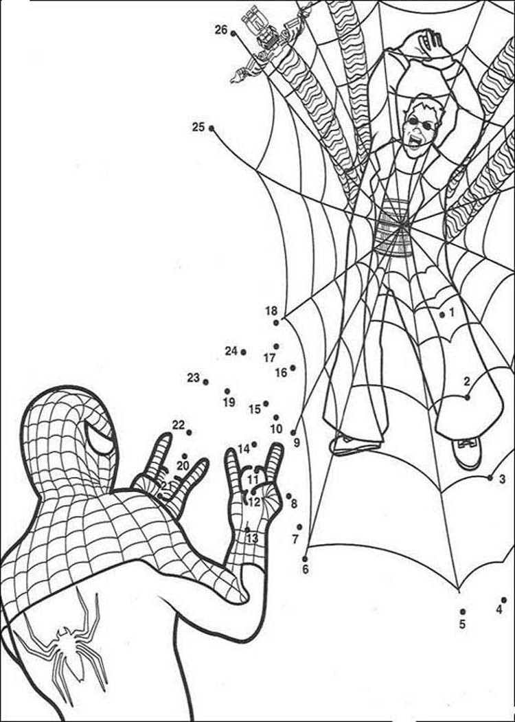 Free Spiderman Printable Coloring Sheets
 Free Printable Spiderman Coloring Pages For Kids