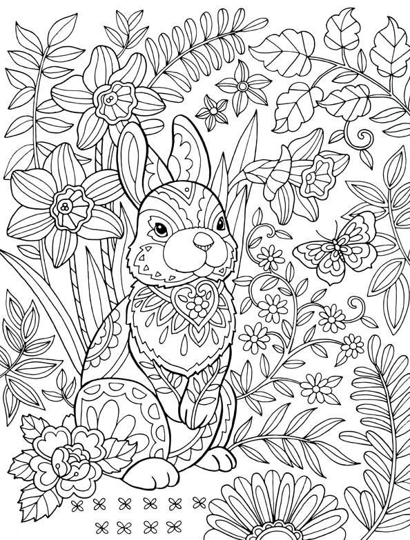 Free Spring Coloring Pages For Adults
 Easter Coloring Pages for Adults Best Coloring Pages For