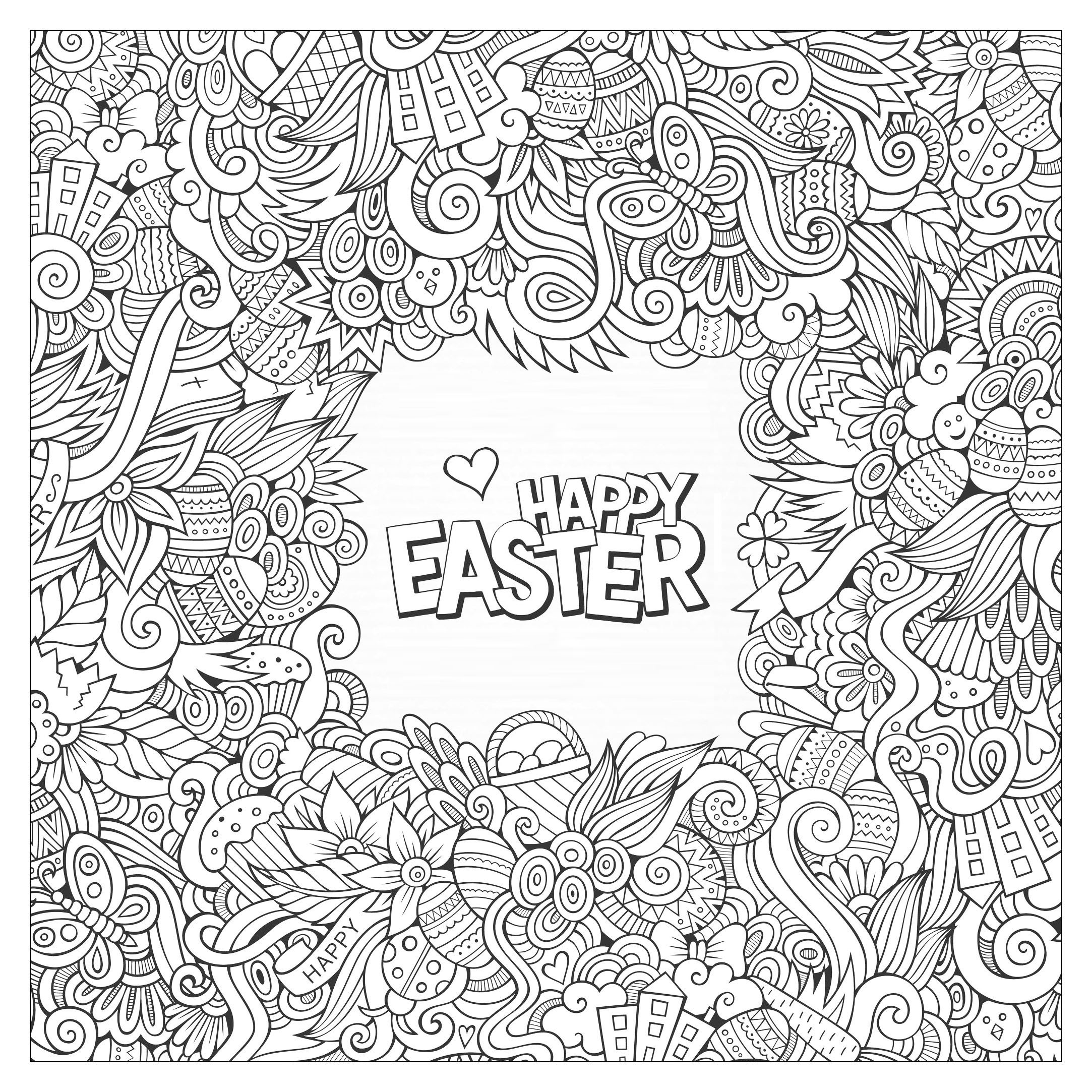 Free Spring Coloring Pages For Adults
 Easter Coloring Pages for Adults Best Coloring Pages For