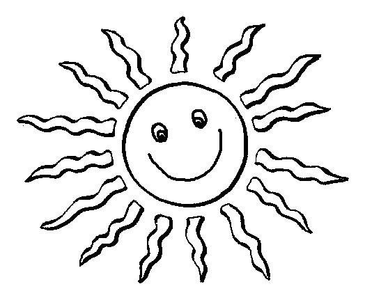 Free Sunshine Preschool Coloring Sheets
 Coloring Pages Sun