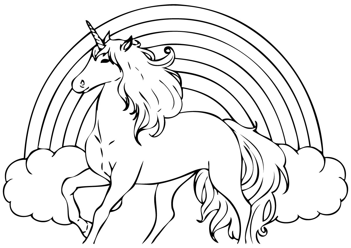Free Unicorn Coloring Pages
 Unicorn Drawing Pages at GetDrawings