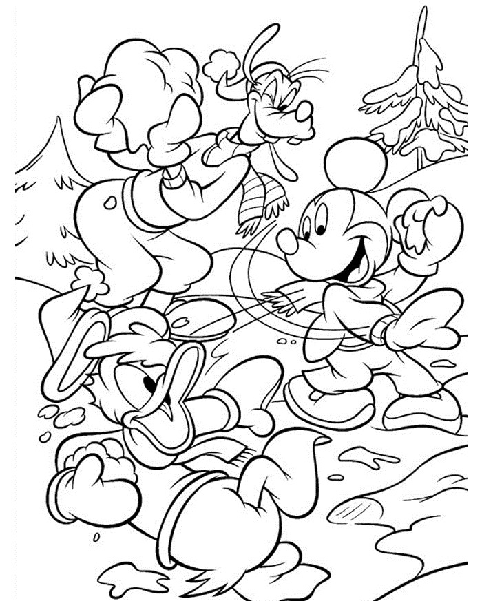Free Winter Printable Coloring Pages
 Winter Coloring Pages Bestofcoloring