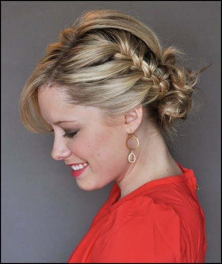 French Braid Updo Hairstyles
 Omg The Best French Braid Updo Ever